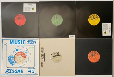 Lot 80 - REPRESS 12" REGGAE ROOTS DANCEHALL - JAH FINGERS, WACKIE'S, GREENSLEEVES+ MORE