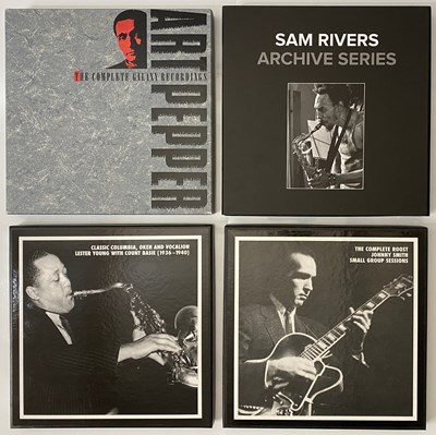 Lot 87 - RARE JAZZ LP/CD BOXSETS - SAM RIVERS, ART PEPPER, NAT KING COLE, MOSAIC SERIES + MORE