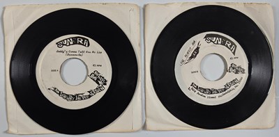Lot 148 - SUN RA - COLLECTABLE SINGLES ON EL-SATURN.