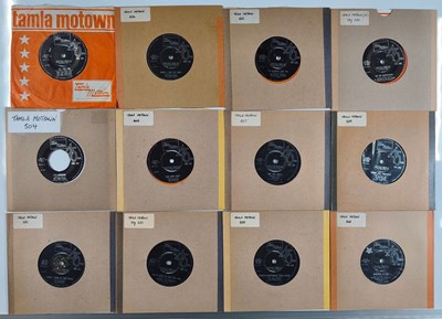 Lot 91 - UK MOTOWN 7" SINGLES - TMG 500'S WITH RARITIES, EARL VAN DYKE 'ALL FOR YOU' + MORE