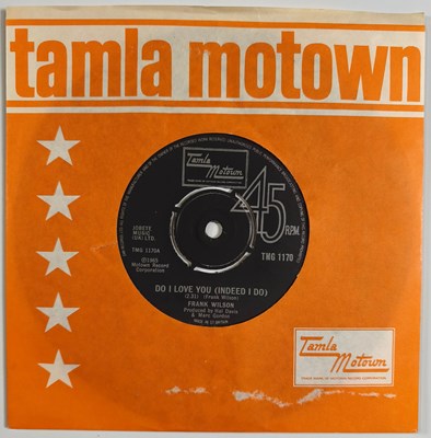Lot 95 - FRANK WILSON - 'DO I LOVE YOU (INDEED I DO)' 7" - UK TAMLA MOTOWN 1979
