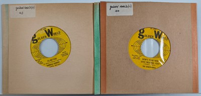 Lot 103 - 60'S GOLDEN WORLD LABEL 7" PACK - RARE SOUL WITH THERESA LINDSEY, THE DEBONAIRES