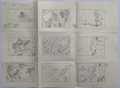 Lot 95 - COMIC ARTWORK - ORIGINAL ARTBOARDS AND SKETCHES BY PAUL SAMPLE (1947-2026).