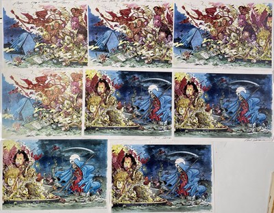 Lot 95 - COMIC ARTWORK - ORIGINAL ARTBOARDS AND SKETCHES BY PAUL SAMPLE (1947-2026).