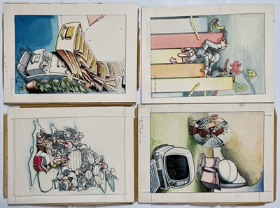 Lot 95 - COMIC ARTWORK - ORIGINAL ARTBOARDS AND SKETCHES BY PAUL SAMPLE (1947-2026).