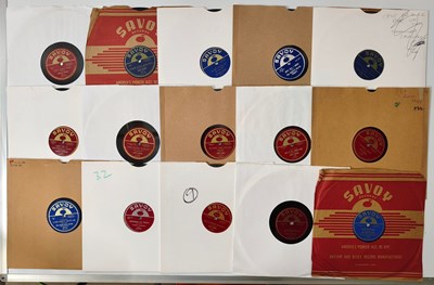 Lot 125 - USA SAVOY RECORDS 78'S - JUMP-BLUES JIVE WITH, NAPPY BROWN, VARETTA DILLARD + MORE