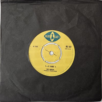 Lot 163 - THE RUDIES - '7-11 PART 1 / PART 2' - 7" UK BLUE CAT 1968 - RARE SKA REGGAE