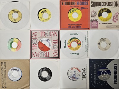 Lot 165 - REPRESS 7" - REGGAE ROOTS SKA DANCEHALL - TROJAN, LEE'S, ROCKERS INTERNATIONAL