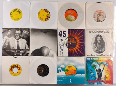 Lot 167 - UK LABEL 7" - REGGAE, SKA, ROCKSTEADY, 2-TONE - DENNIS ALCAPONE, JOHNNY CLARKE + MORE