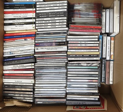 Lot 40 - THE BEATLES AND RELATED CD AND CASSETTE COLLECTION