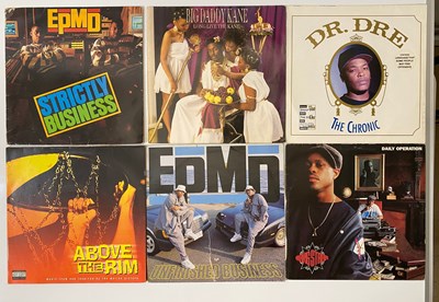 Lot 272 - HIP-HOP RAP ELECTRO, 90'S R&B 12" AND LPS - DR. DRE, GANG STARR, BIG DADDY KANE + MORE