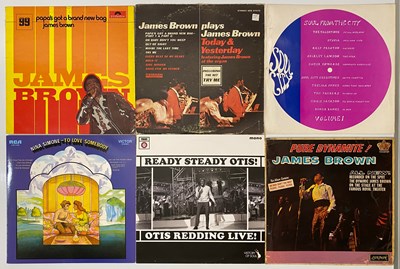 Lot 273 - LP COLLECTION - FUNK SOUL DISCO MOTOWN ETC. - JAMES BROWN, OTIS REDDING, NINA SIMONE