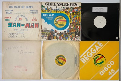 Lot 280 - LARGE 12" COLLECTION - REGGAE ROOTS DANCEHALL DUB - BOB MARLEY, GREENSLEEVES + W/L'S