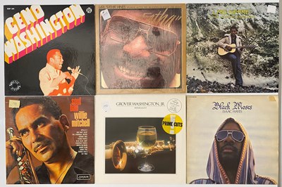 Lot 284 - SOUL, JAZZ, FUNK LPS AND 7" - BYRON LEE & SKA KINGS, LABBI SIFFRE, ISAAC HAYES + MORE