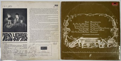 Lot 247 - SIGNED LPS - BEE GEES / TEN YEARS AFTER.