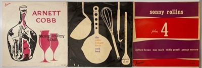Lot 291 - 50'S 60'S JAZZ-BOP 10" RARITIES ON ESQUIRE - SONNY ROLLINS, EDDIE LOCKJAW, ARNETT COBB
