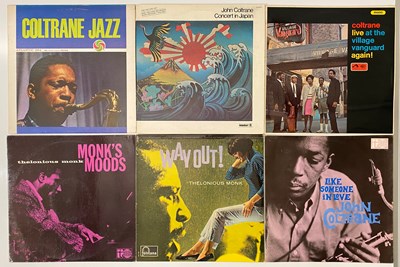 Lot 293 - JOHN COLTRANE & THELONIOUS MONK LP RARITIES PACK - UK, USA & JAPANESE PRESSINGS