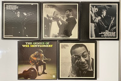 Lot 302 - MOASAIC JAZZ LP BOXSETS - COOL JAZZ & BOP LEGENDS - CHET BAKER, JOHNNY HODGES + MORE