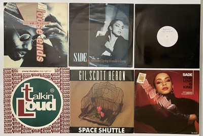 Lot 307 - LARGE 12" SOUL BOOGIE GROOVES COLLECTION - SADE, THE BYGRAVES, GIL SCOTT HERON