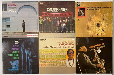 Lot 322 - 60'S 70'S USA, UK & EU PRESS JAZZ LPS - IMPULSE / CBS LABEL - ROLLINS, CHARLIE HADEN + MORE