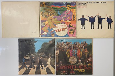 Lot 38 - THE BEATLES - ORIGINAL PRESSINGS - LP PACK