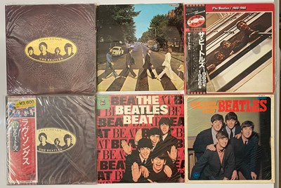 Lot 42 - THE BEATLES - JAPANESE - LPs