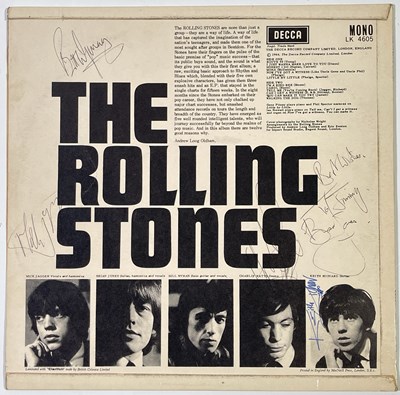 Lot 326 - THE ROLLING STONES - FULLY SIGNED COPY OF THE DEBUT LP.