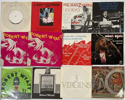 Lot 9 - ROBERT WYATT & RELATED 7" SINGLES PACK