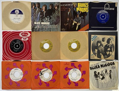Lot 10 - BLUES MAGOOS 7" SINGLES PACK - UK, EU AND USA PRESSINGS W/ ACETATE