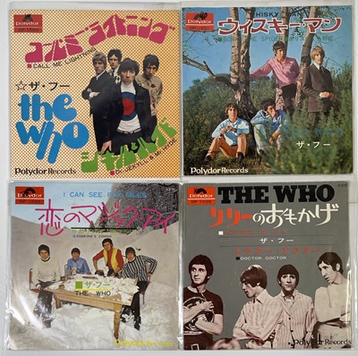 Lot 23 - THE WHO 7" SINGLES PACK - 60'S JAPANESE PICTURE SLEEVES