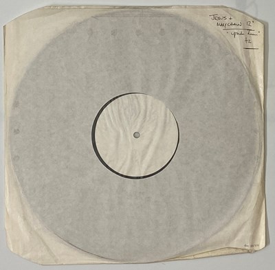 Lot 34 - JESUS & MARY CHAIN - UPSIDE DOWN 12" (WHITE LABEL - CRE 012 (T)