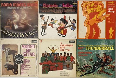Lot 600 - LARGE LP COLLECTION - LIBRARY, SOUNDTRACKS, ROCK & ROLL, SURF + MORE