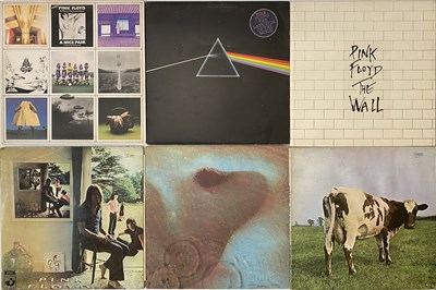 Lot 603 - PINK FLOYD & QUEEN LPS - MOSTLY UK ORIGINAL/EARLY PRESSINGS W/ COMIC BOOK