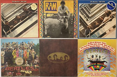 Lot 601 - THE BEATLES & SOLO COLLECTION - W/ EURO IMPORTS, BOXSETS, COMPS, UK ORIGINALS