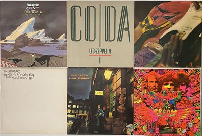 Lot 608 - ROCK, PSYCH, BLUES, PROG LPS - HENDRIX, TEST PRESS & W/L, LED ZEPPELIN + MORE