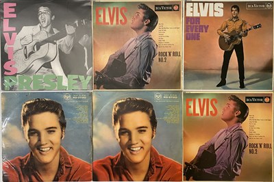 Lot 610 - ELVIS PRESLEY LP COLLECTION + ROCK & ROLL W/ EDDIE COCHRAN, LITTLE RICHARD ETC
