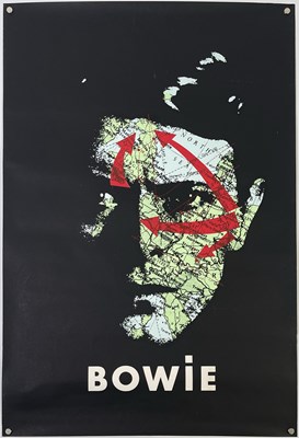 Lot 430 - DAVID BOWIE - RARE SILKSCREEN POSTER.
