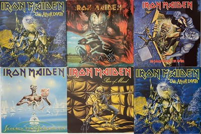 Lot 615 - RARE AND CLASSIC IRON MAIDEN LP & PIC-DISC PACK
