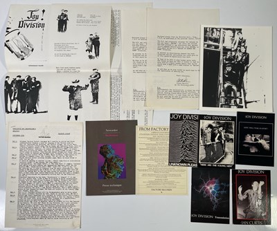 Lot 398 - JOY DIVISION - AN ORIGINAL 'IDEAL FOR LIVING' PRESS KIT.