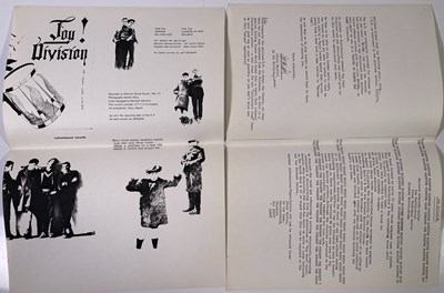 Lot 398 - JOY DIVISION - AN ORIGINAL 'IDEAL FOR LIVING' PRESS KIT.