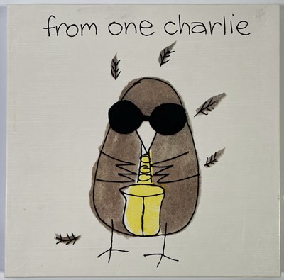Lot 327 - THE ROLLING STONES - CHARLIE WATTS - 'FROM ONE CHARLIE' BOX SET WITH SIGNED BOOK.