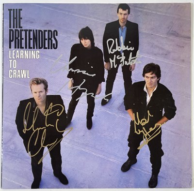 Lot 228 - THE PRETENDERS - SIGNED LP.