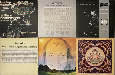 Lot 623 - 80'S AVANT, MODERN CLASSICAL, ELECTRONIC - JOHN CALE, TERRY RILEY, STEVE REICH