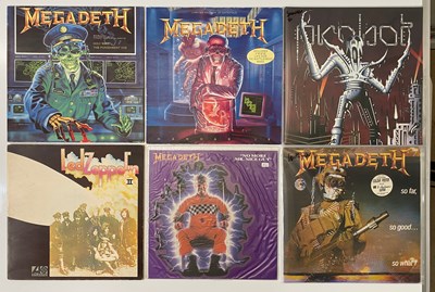 Lot 672 - GRUNGE - METAL - CLASSIC ROCK - LP AND SINGLE COLLECTION - PROBOT, ALICE IN CHAINS, MEGADETH
