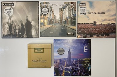 Lot 676 - OASIS - SEALED LP AND BOX SET 7" SINGLE COLLECTION