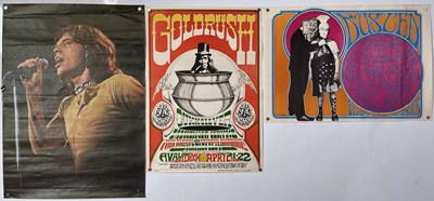 Lot 156 - WEST COAST PSYCHEDELIA - RICK GRIFFIN / STANLEY MOUSE POSTERS.