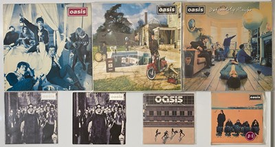 Lot 678 - OASIS - LP, 12" AND 7" SINGLE COLLECTION