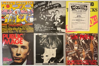 Lot 635 - ORIGINAL SEX PISTOLS AND PUBLIC IMAGE LIMITED LP + 12" PACK