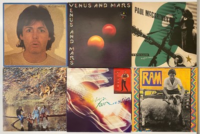 Lot 637 - PAUL MCCARTNEY & WINGS LP COLLECTION