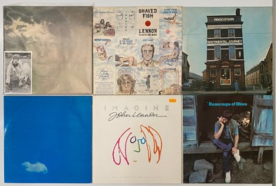 Lot 638 - JOHN LENNON, GEORGE HARRISON AND RINGO LP PACK